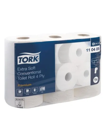 42 rollos papel higienico Tork Extra suave 4 capas