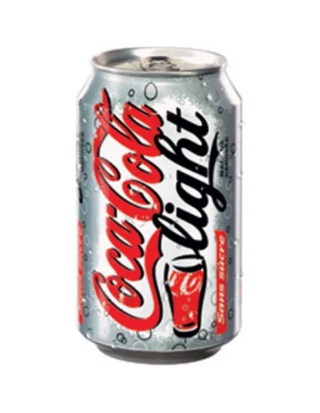 Caja 24 latas coca cola light