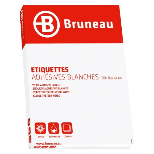 Caja 200 hojas etiquetas laser 70x36 jmb