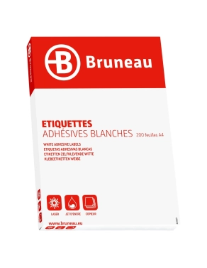 Caja 200 hojas etiquetas laser 70x42 jmb