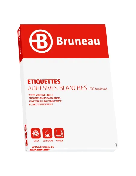 Caja 200 hojas etiquetas laser 70x42 jmb