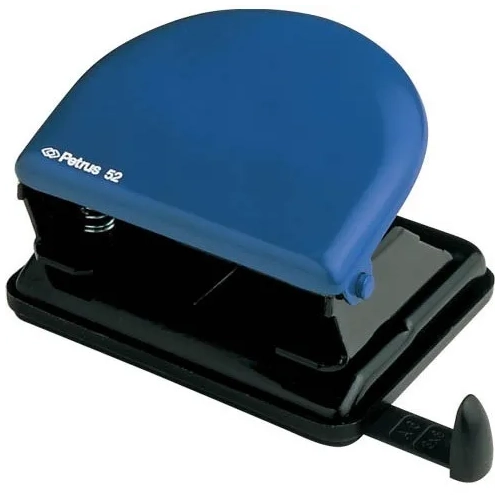 Perforadora Petrus 52 20 hojas cromado