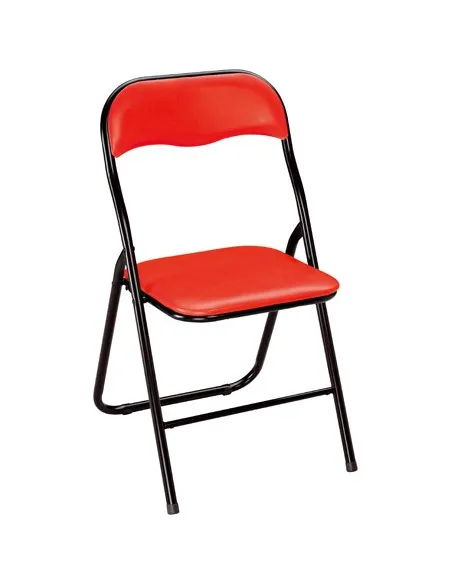 Silla plegable colectividad 2 rojo