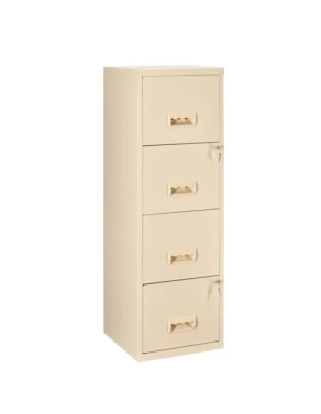 Archivador metalico Budget 4 cajones carpetas colgantes beige