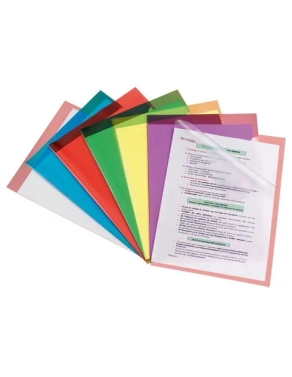 Dossier uñero PVC 200 mc  violeta caja de 100 unidades