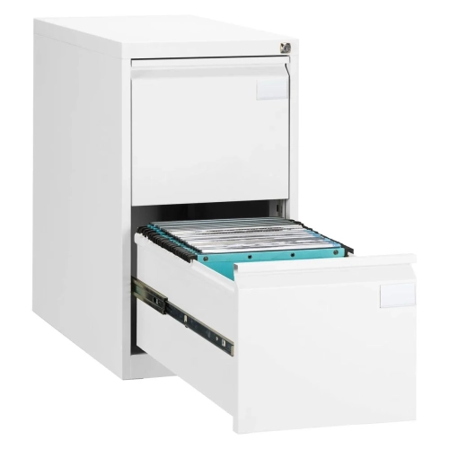 Archivador metalico carpetas colgantes 2 cajones