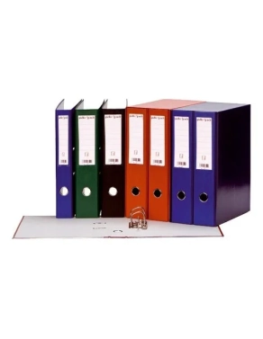 Conjunto 3 archivadores estrechos folio azul