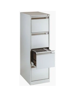 Archivador metalico carpetas colgantes 4 cajones aluminio