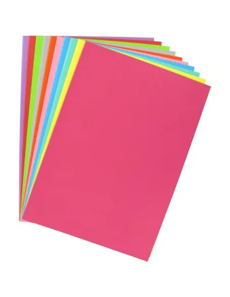 Paquete 100 subcarpetas A4 80 grms surtidas JMB