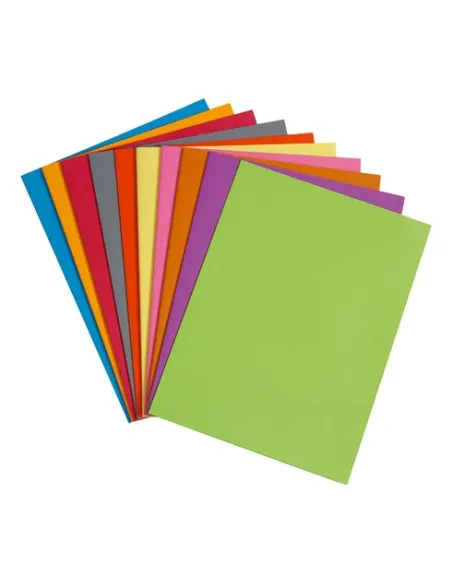 Paquete 250 subcarpetas A4 80 grms surtidas JMB