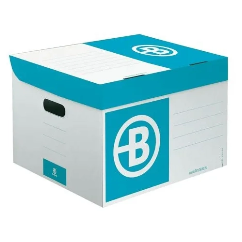 Contenedor de archivo definitivo pequeño azul