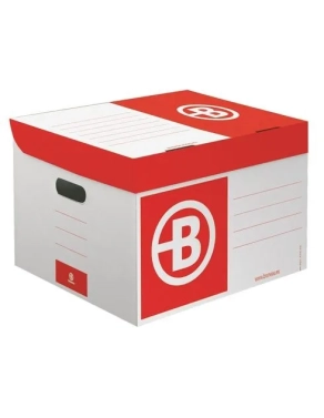 Contenedor de archivo definitivo pequeño burdeos