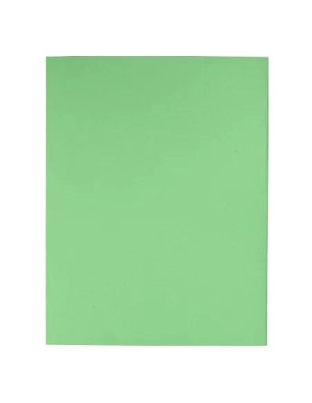 100 carpetas 180gr reciclado Exacompta verde