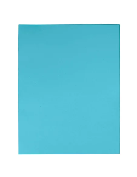 100 carpetas 180gr reciclado Exacompta azul claro