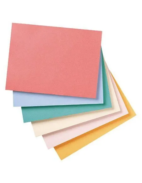 100 carpetas 180gr reciclado Exacompta surtido