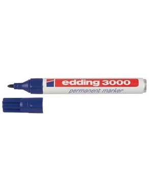 Rotulador permanente Edding 3000 azul