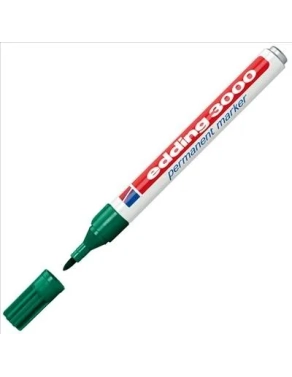 Rotulador permanente Edding 3000 verde