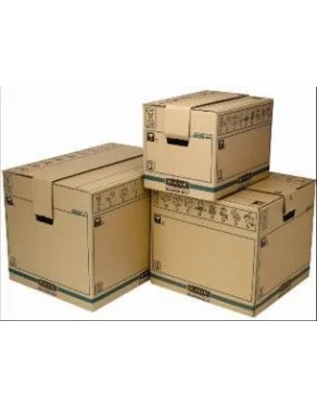 Caja de transporte grande Fellowes Fast Fold. 457x406x457