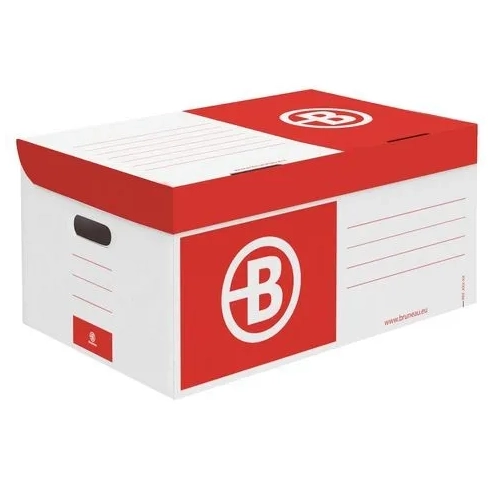 Contenedor de archivo definitivo gran capacidad rojo JMB