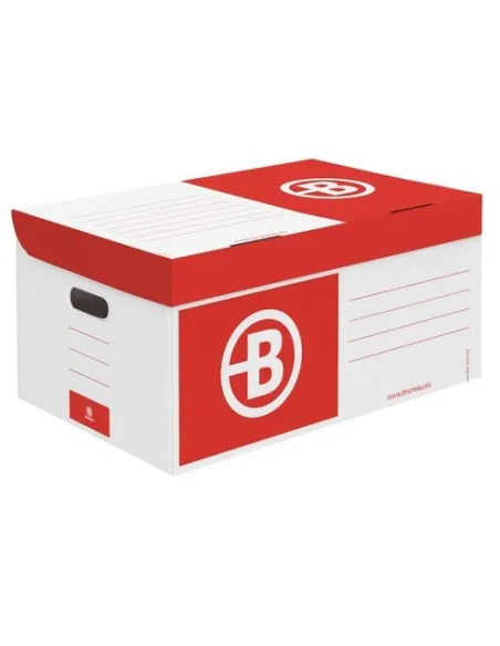 Contenedor de archivo definitivo gran capacidad rojo JMB