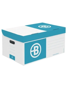 Contenedor de archivo definitivo gran capacidad azul JMB