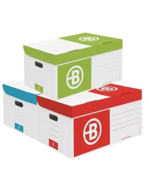 Contenedor de archivo definitivo gran capacidad colores surtidos JMB