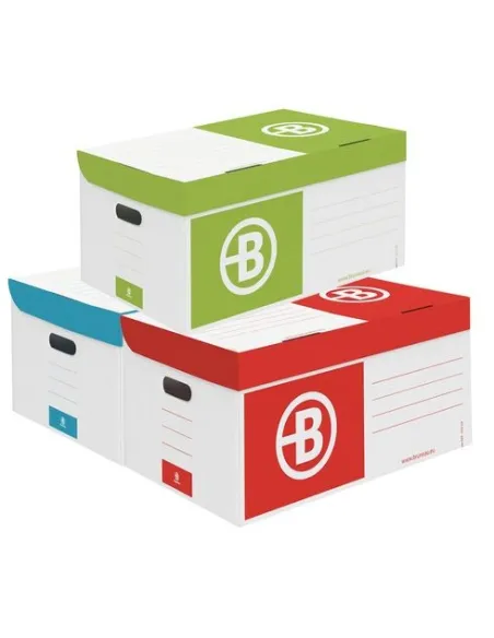 Contenedor de archivo definitivo gran capacidad colores surtidos JMB