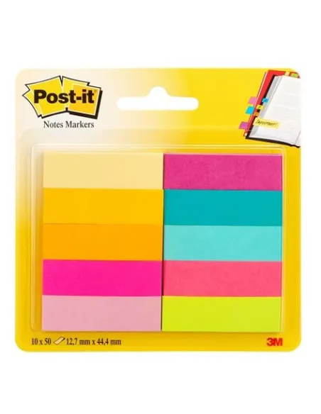 Marca paginas Post It  papel 10 colores