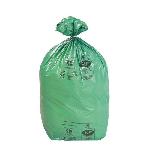 Bolsas basura ecológicas 110 litros verdes, 200 bolsas
