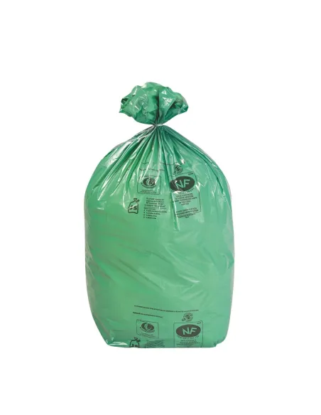 Bolsas basura ecológicas 110 litros verdes, 200 bolsas
