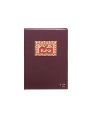 Libro inventarios/balances folio natural