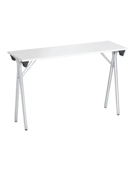 Mesa plegable formación para academias 120x40 color gris