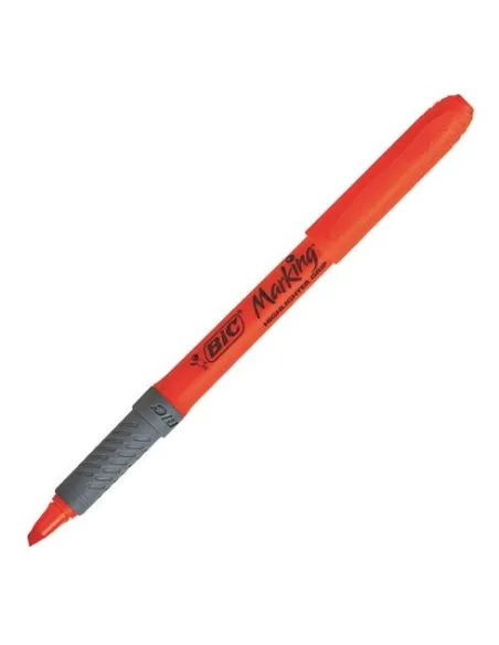 Rotulador Fluorescente  Bic highlighter grip naranja