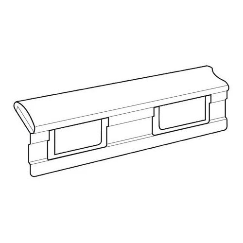 Caja 25 visores cortos para carpetas colgantes cajon