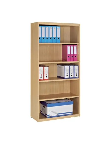Estanteria alta 181x90 sin puertas Altys color haya