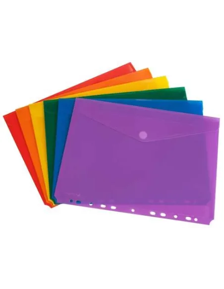 Pack 6 sobre taladro velcro surtidos