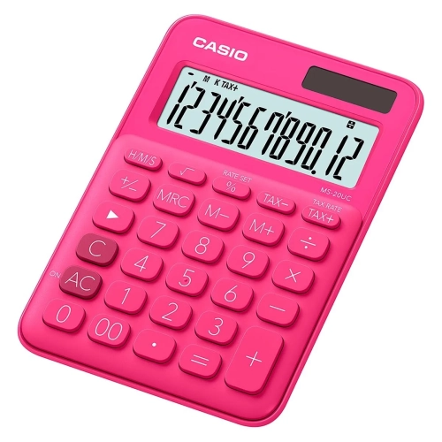Calculadora CASIO MS-20UC fucsia