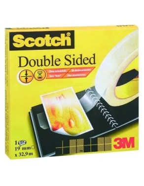 Cinta doble cara scotch  transparente