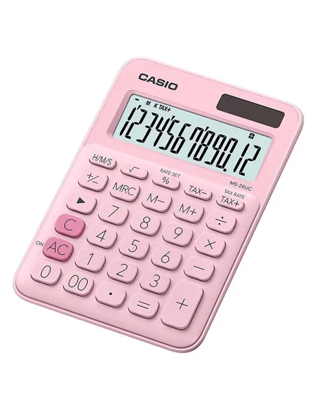 Calculadora CASIO MS-20UC rosa