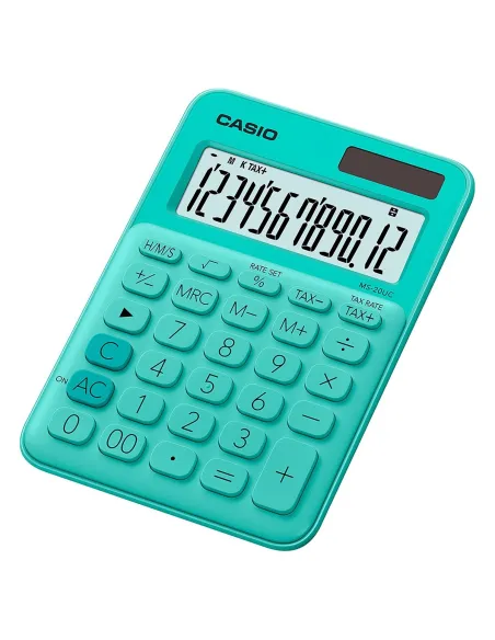 Calculadora CASIO MS-20UC verde