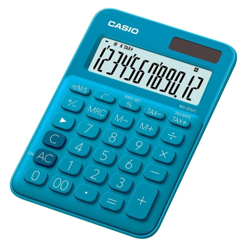 Calculadora CASIO MS-20UC azul