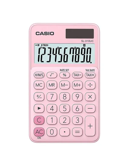 Calculadora Casio SL-310UC rosa