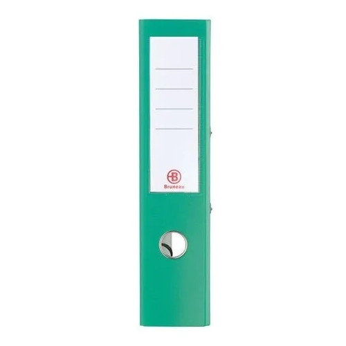 Archivador A4 estrecho forrado polipropileno verde menta