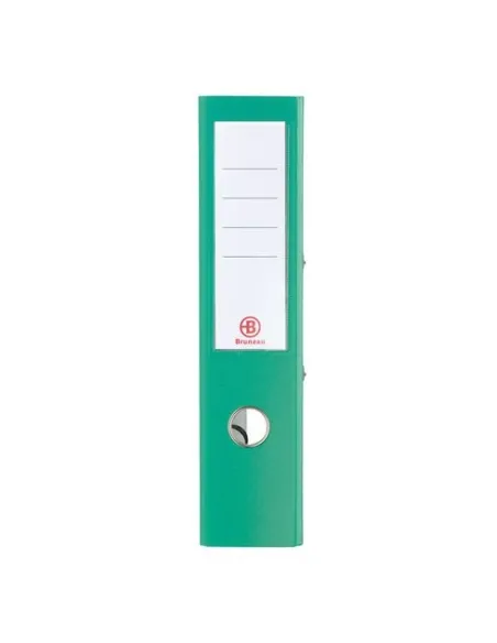 Archivador A4 estrecho forrado polipropileno verde menta