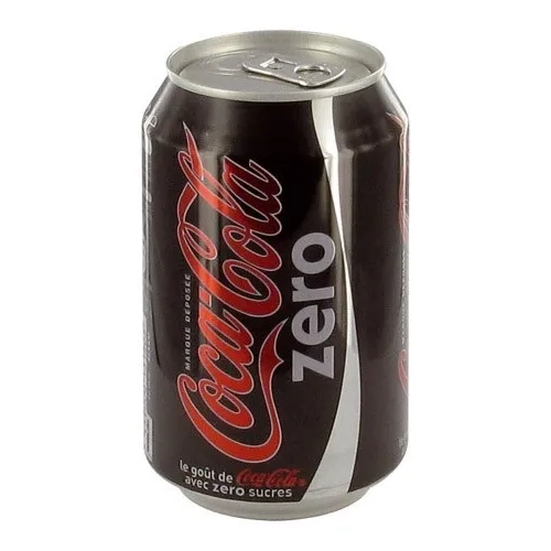 Caja 24 latas coca cola zero