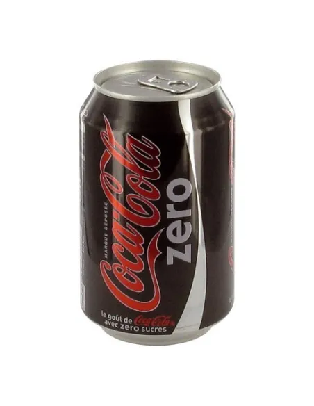 Caja 24 latas coca cola zero