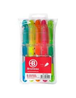 5 rotuladores fluorescentes surtidos JMB