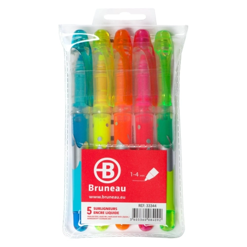 5 rotuladores fluorescentes surtidos JMB