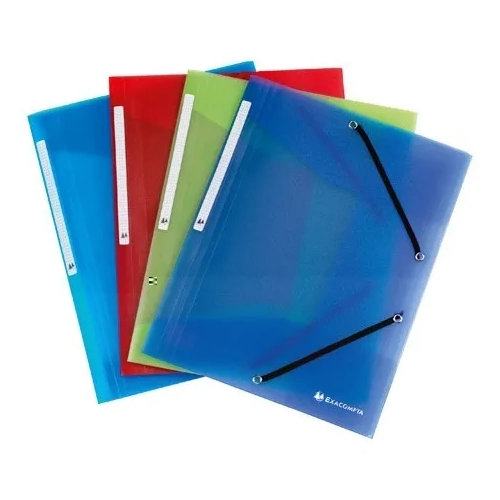 Carpeta 3 solapas Polipropileno surtidas