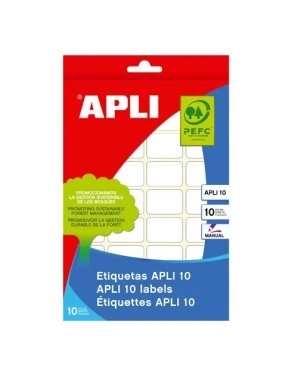 Bolsa 1200 Apli etiquetas autoadhesivas 8x12